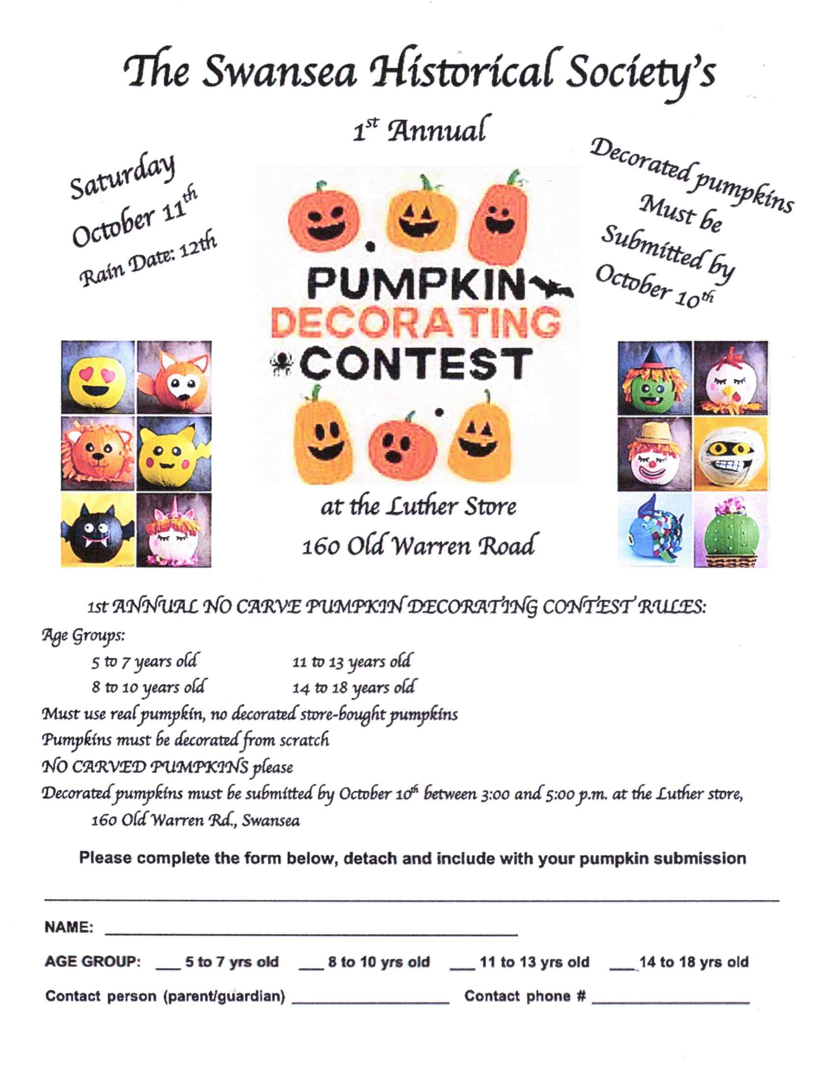 Pumpkin contest