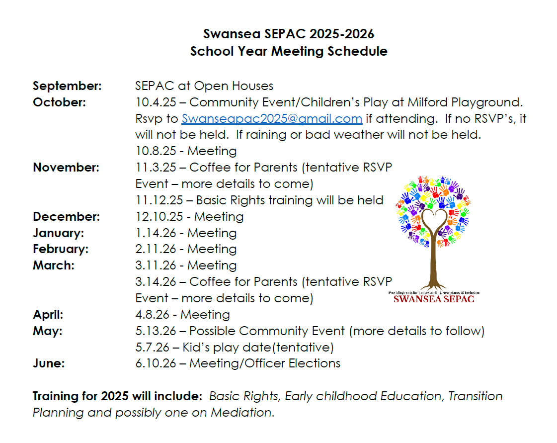 SEPAC meetings
