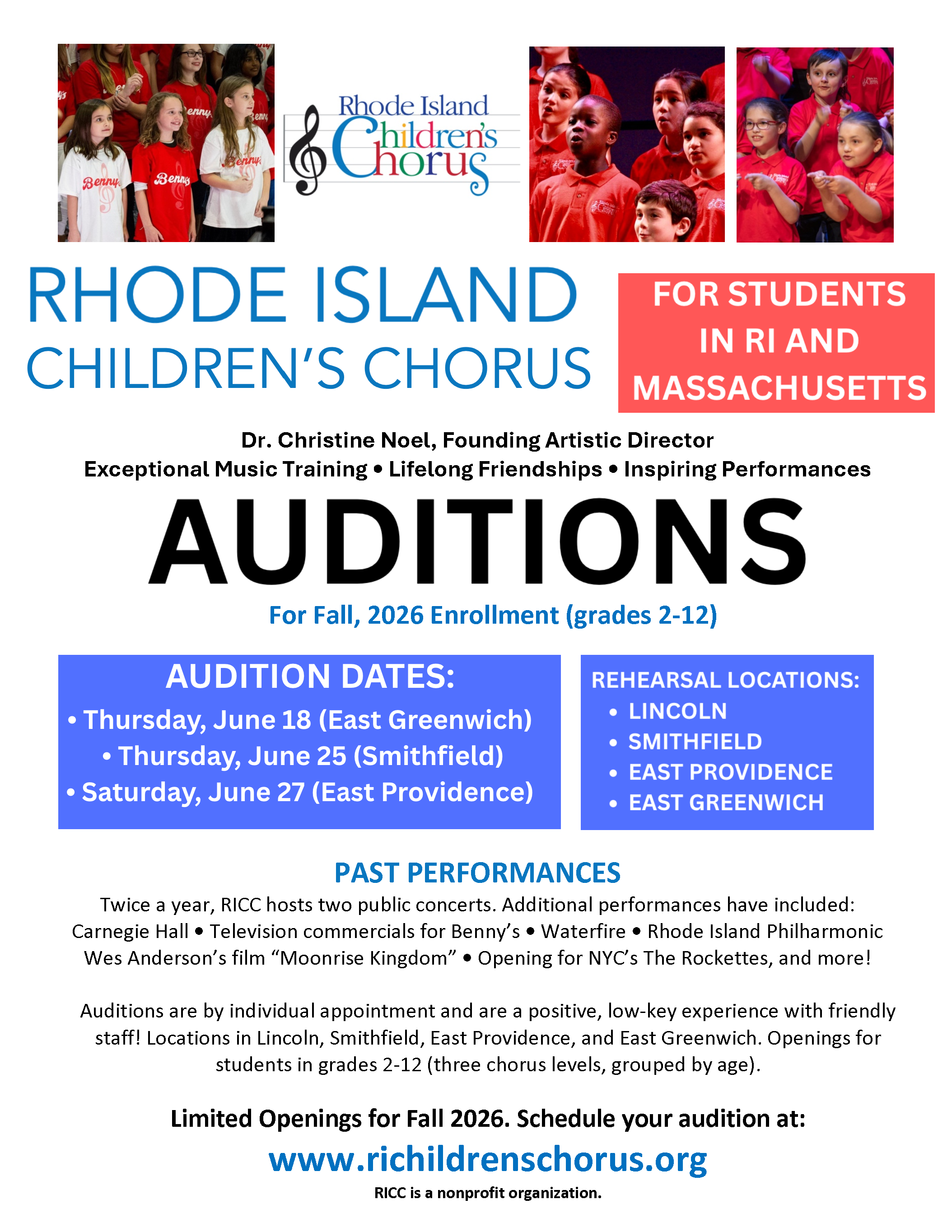 RI Children's Chorus
