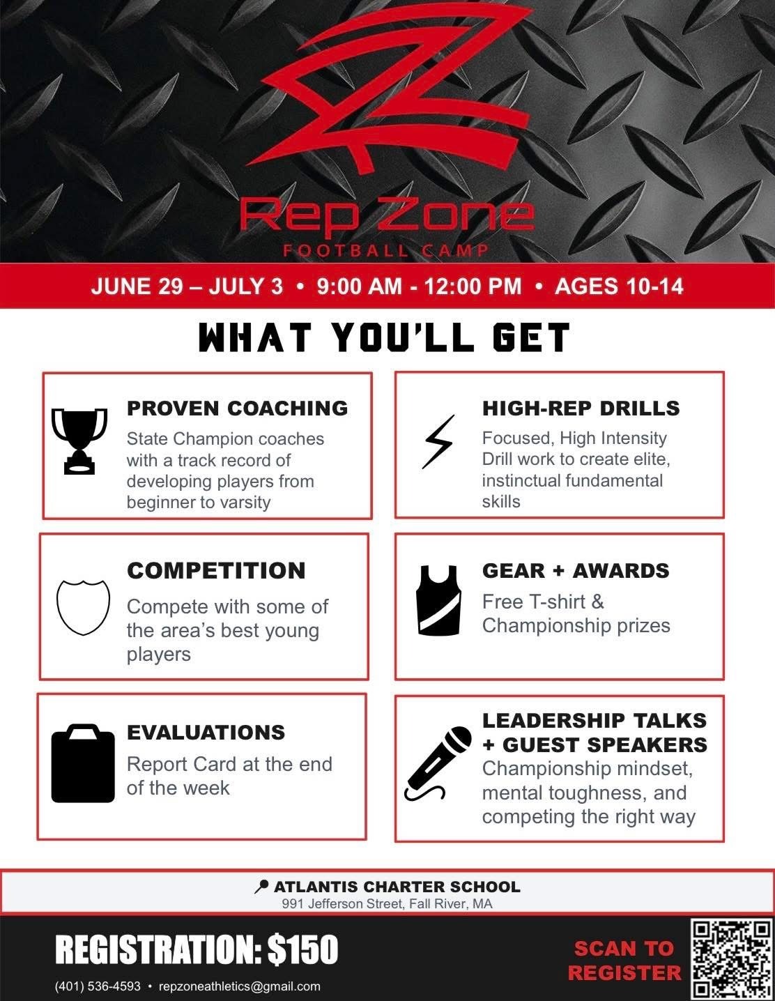 Rep Football Camp