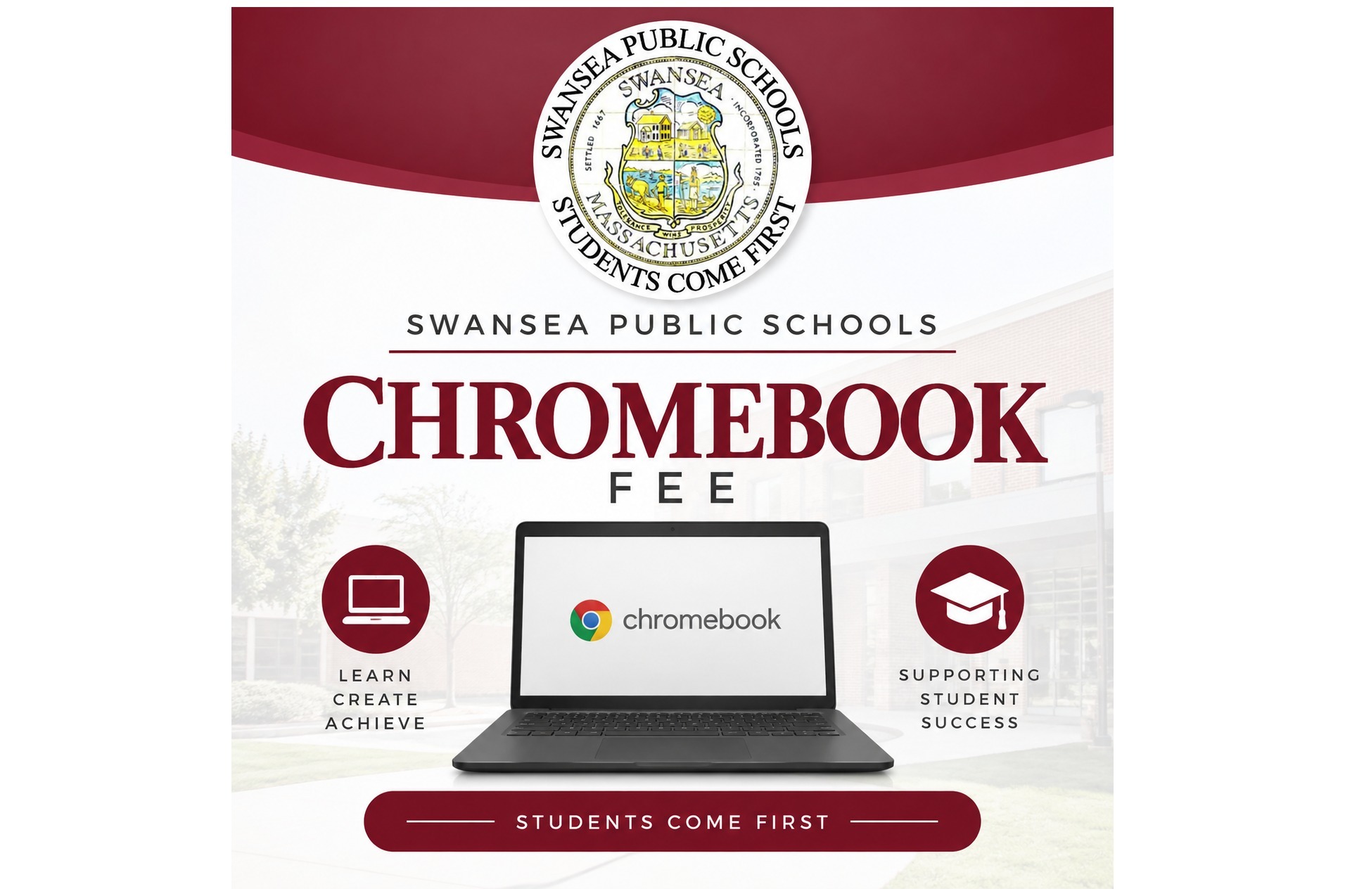 Chromebook Repair Fee link