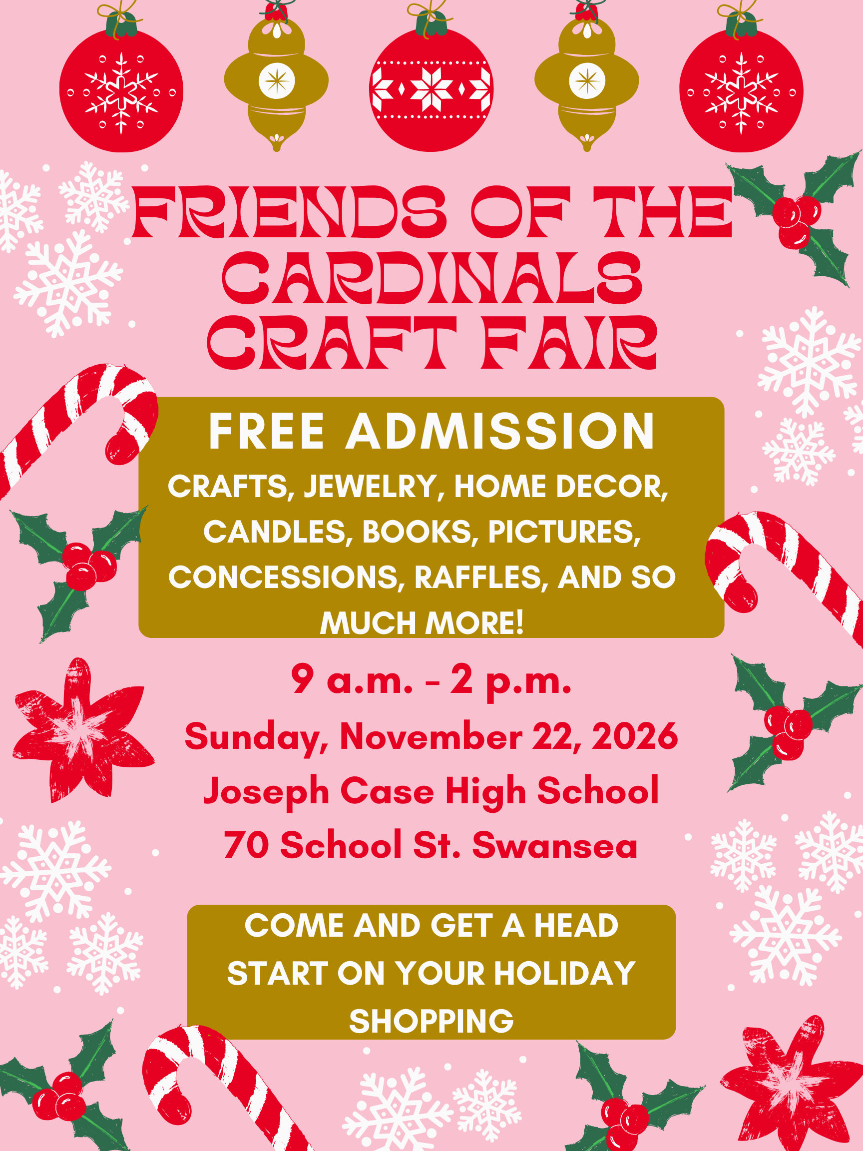 Friends of the Cardinals Craft Fair
