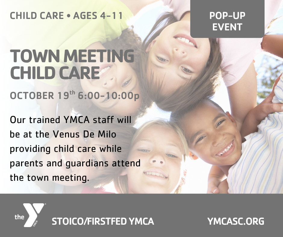 Free childcare for the Swansea Town Meeting