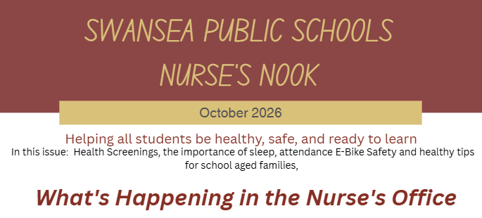 Nurse's Nook Newsletter