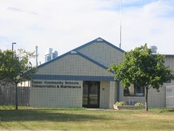 Picture of the Capac Bus Garage