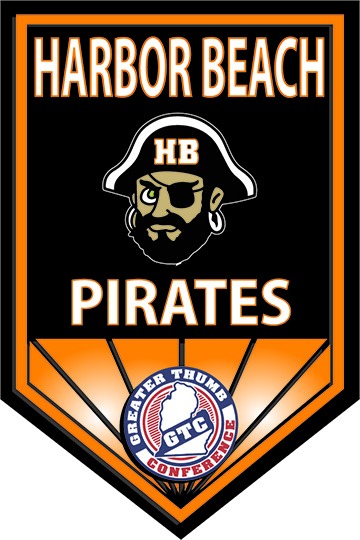 Harbor Beach Pirates Banner