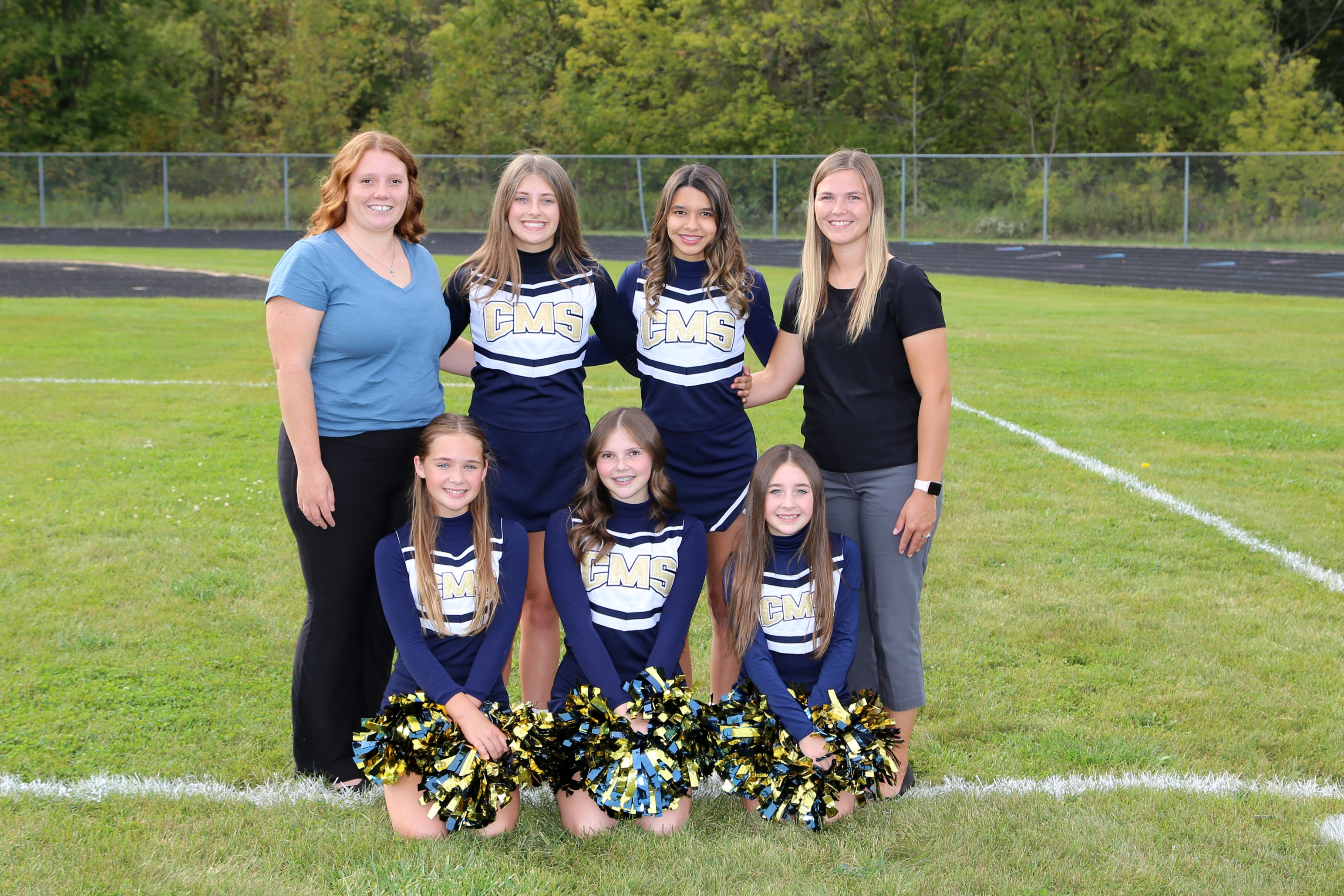 Picture of 24/25 Junior High Sideline Cheer team