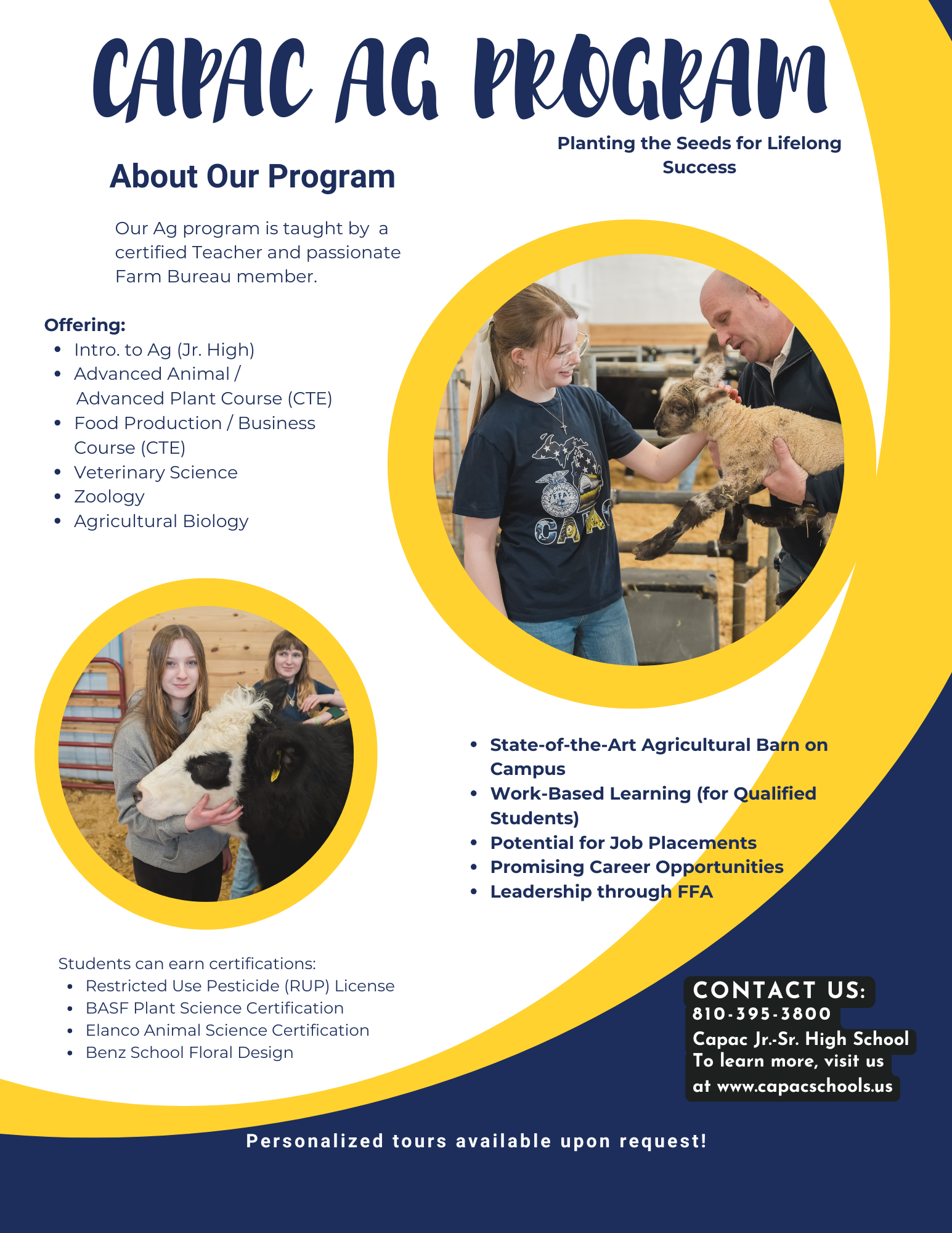 Capac Ag Program Flyer