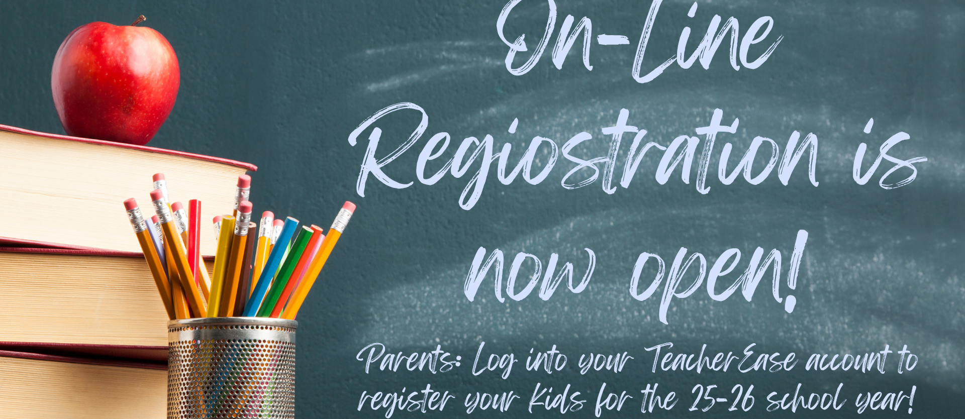 Announcement for 25-26 on-line registration