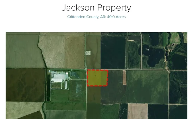 Jackson Property Crittenden County, AR: 40 Acres