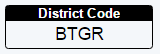 District code BTGR