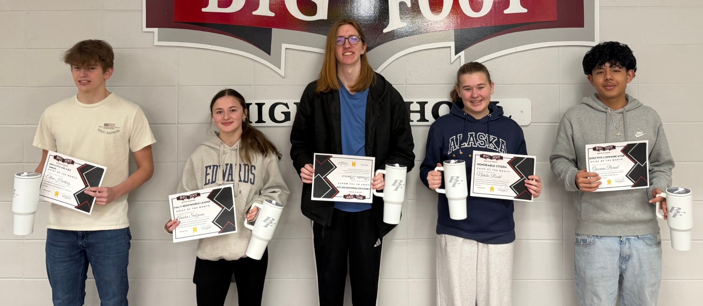 February Student Spotlight Winners