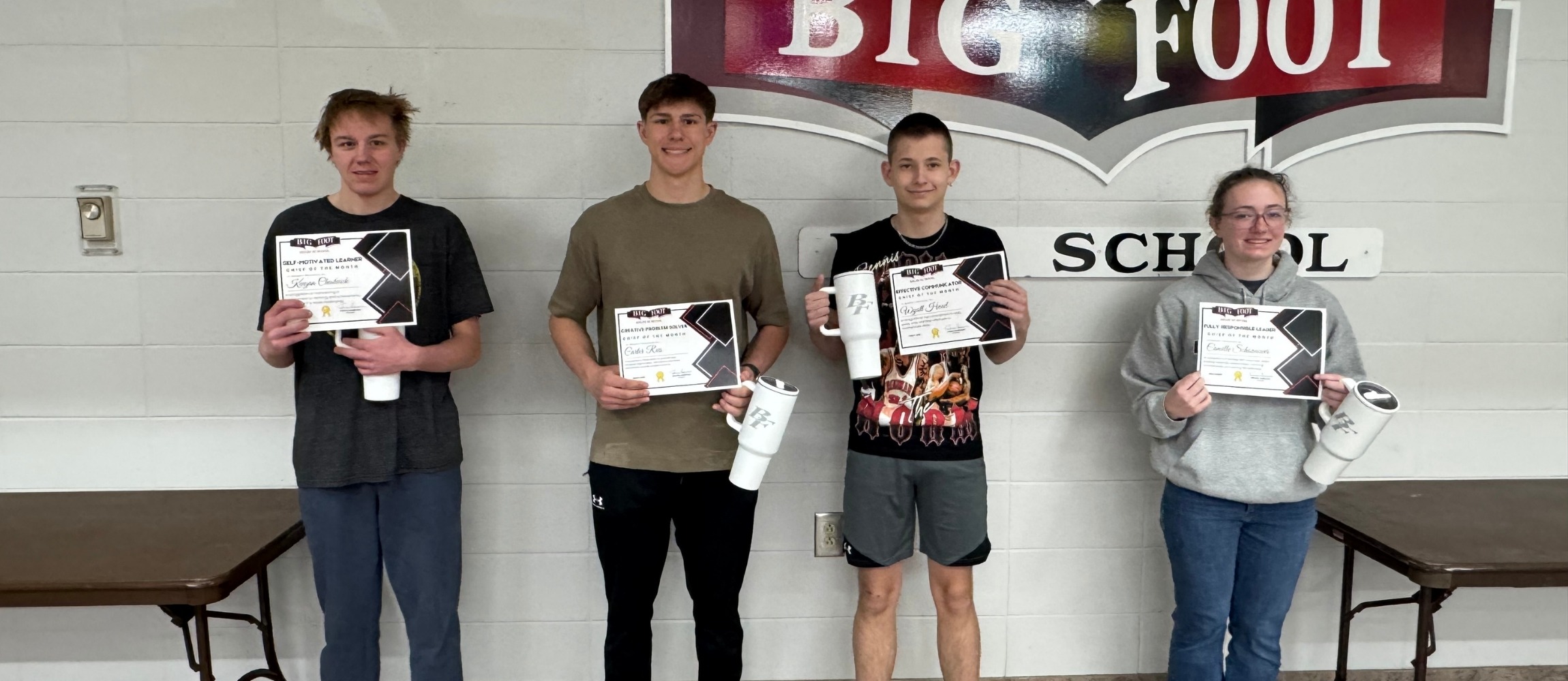 March Student Spotlight Winners