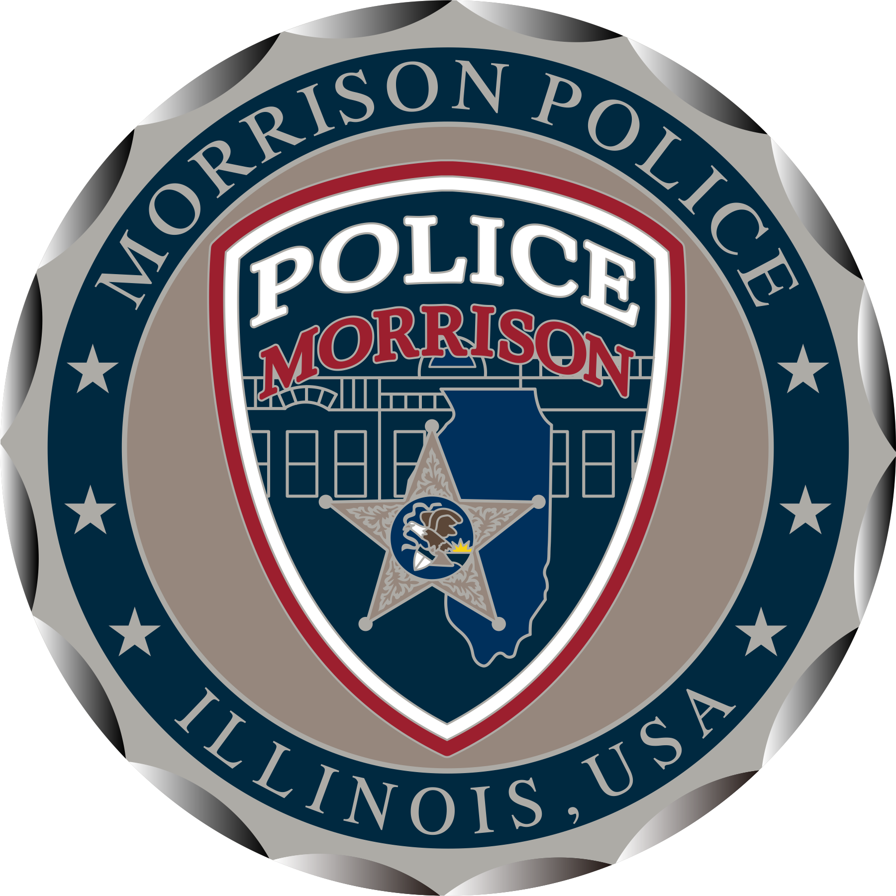 Police patch image