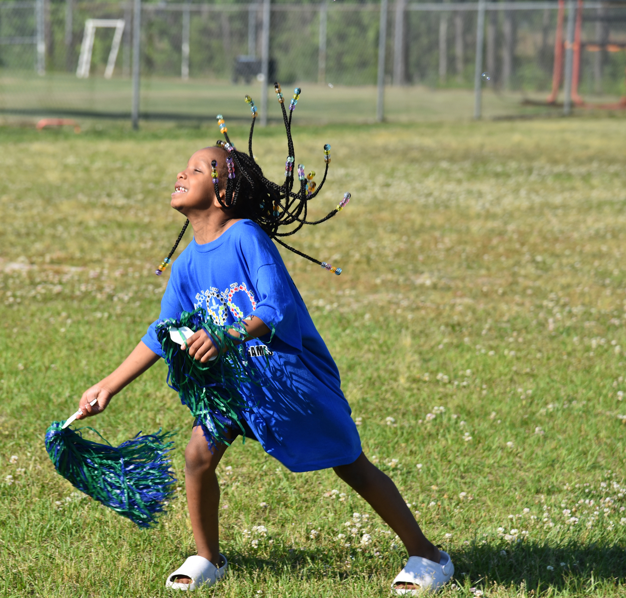 girl having fun