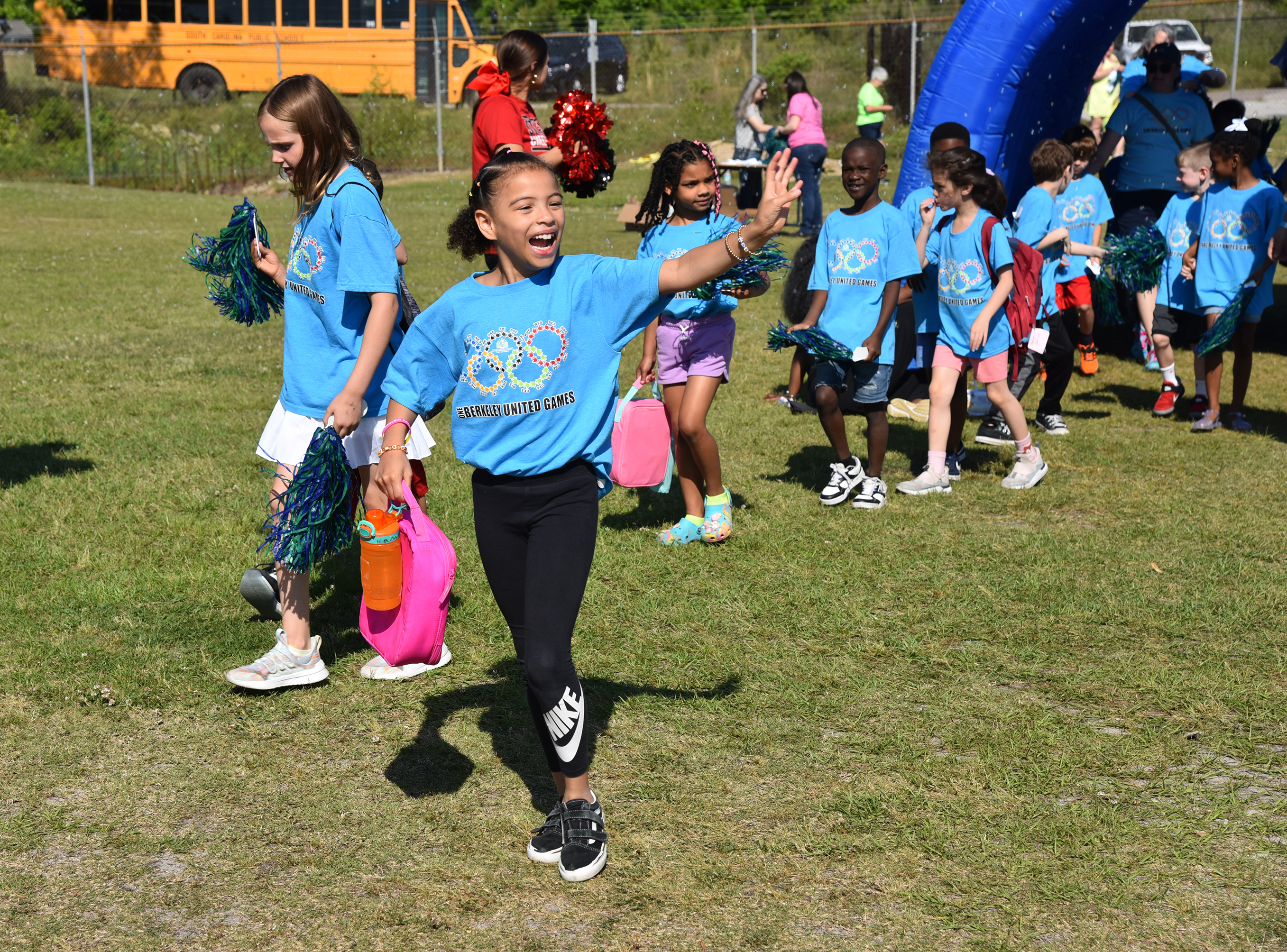 FBE group approaching field