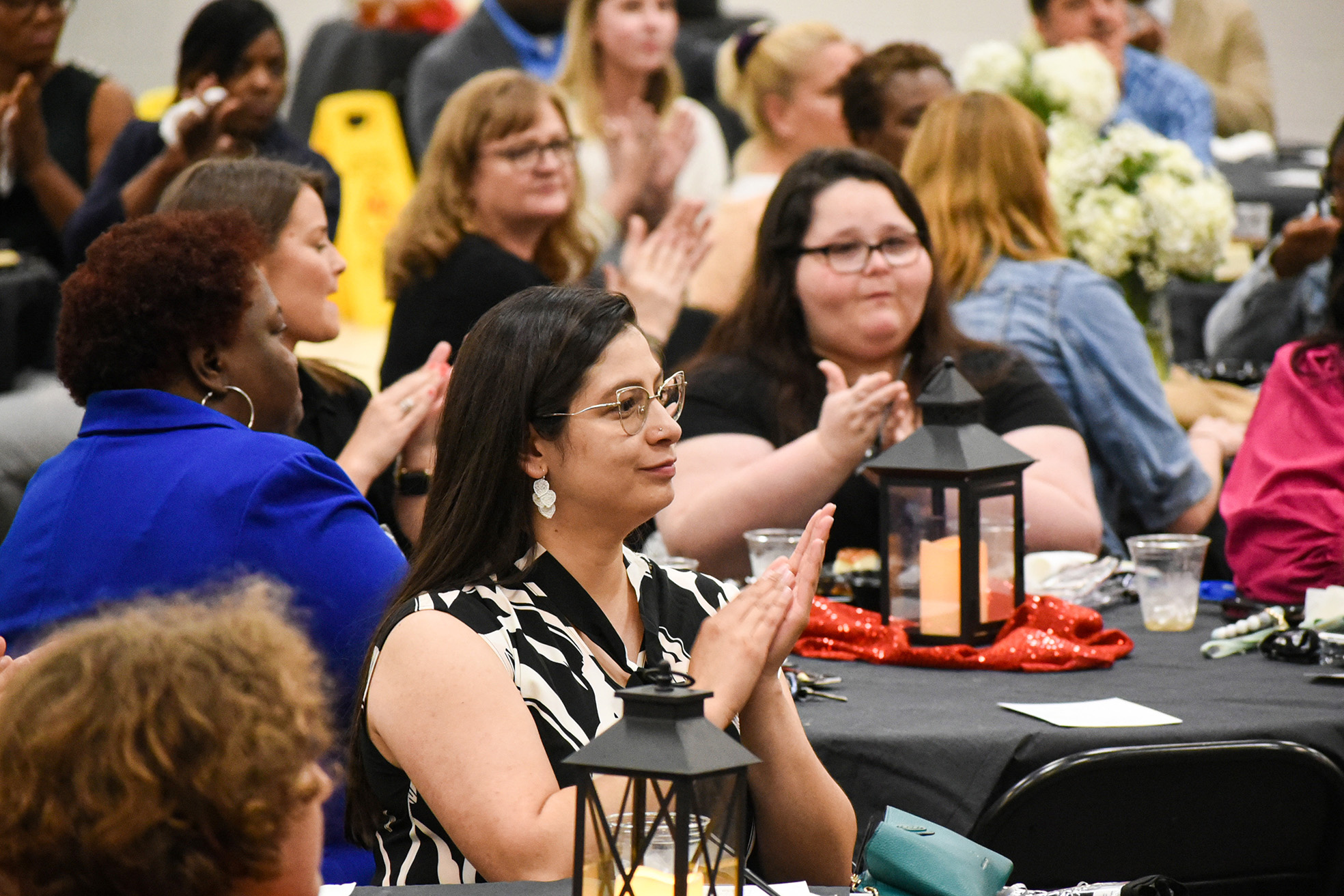 teachers at table