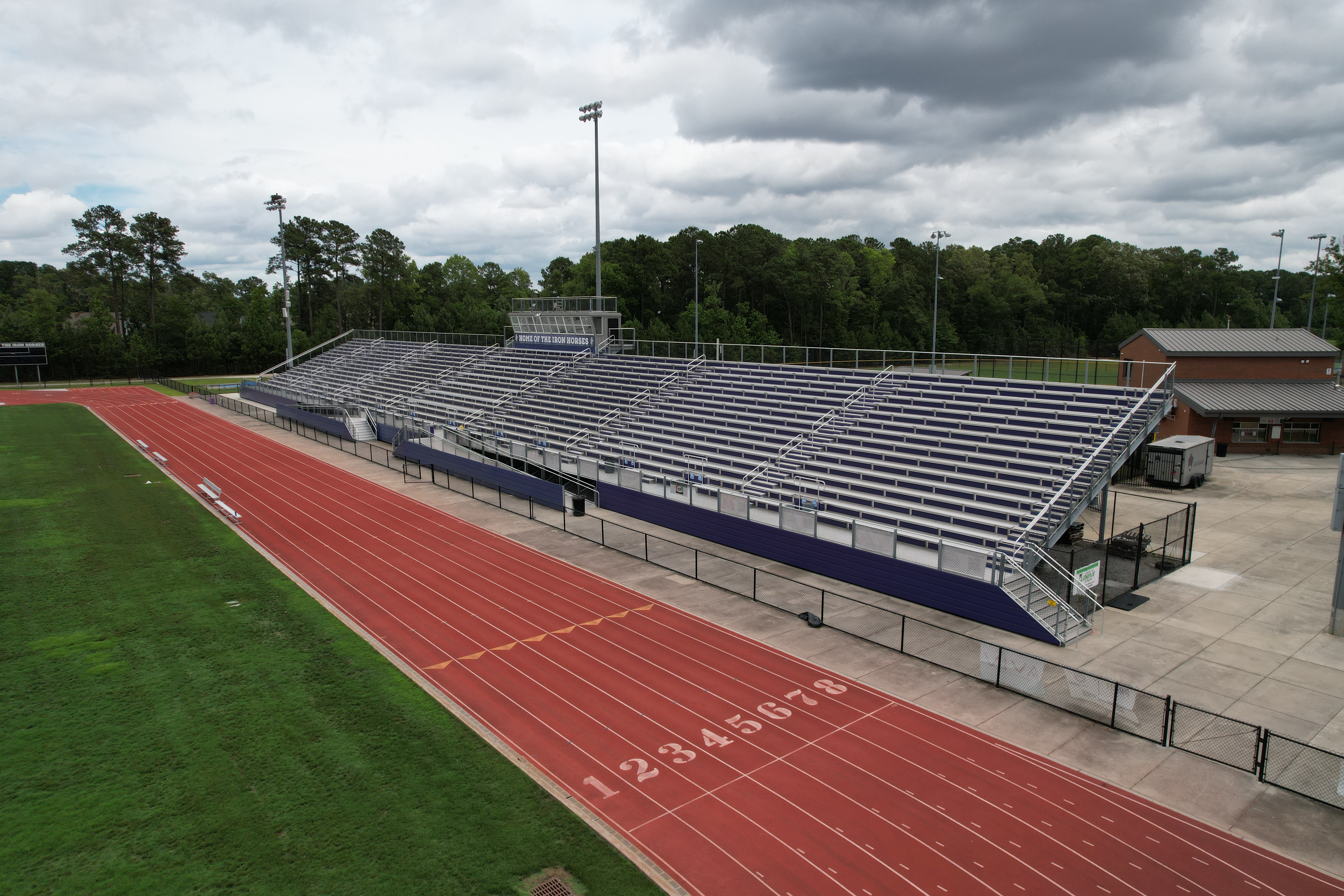 Philip Simmons High home-side stadium bleachers