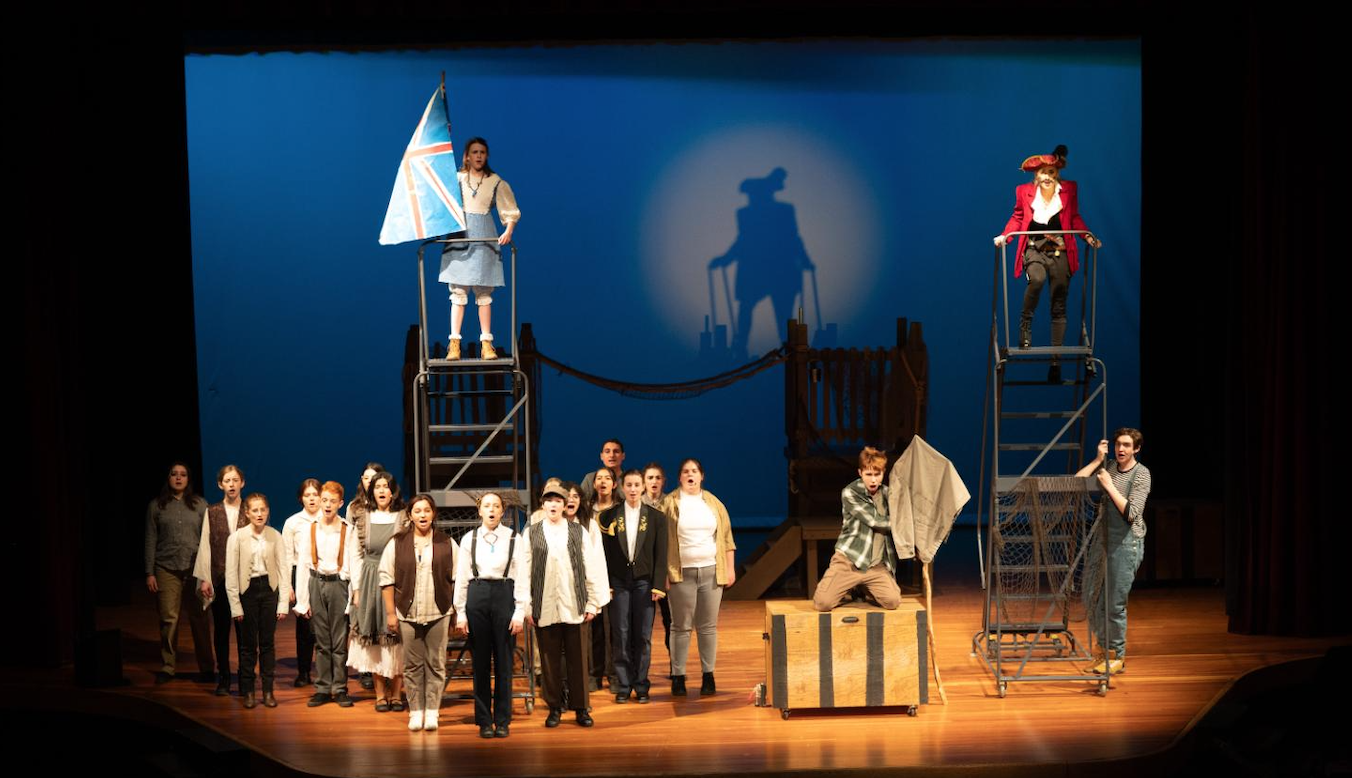 Scene from Peter and the Star Catcher
