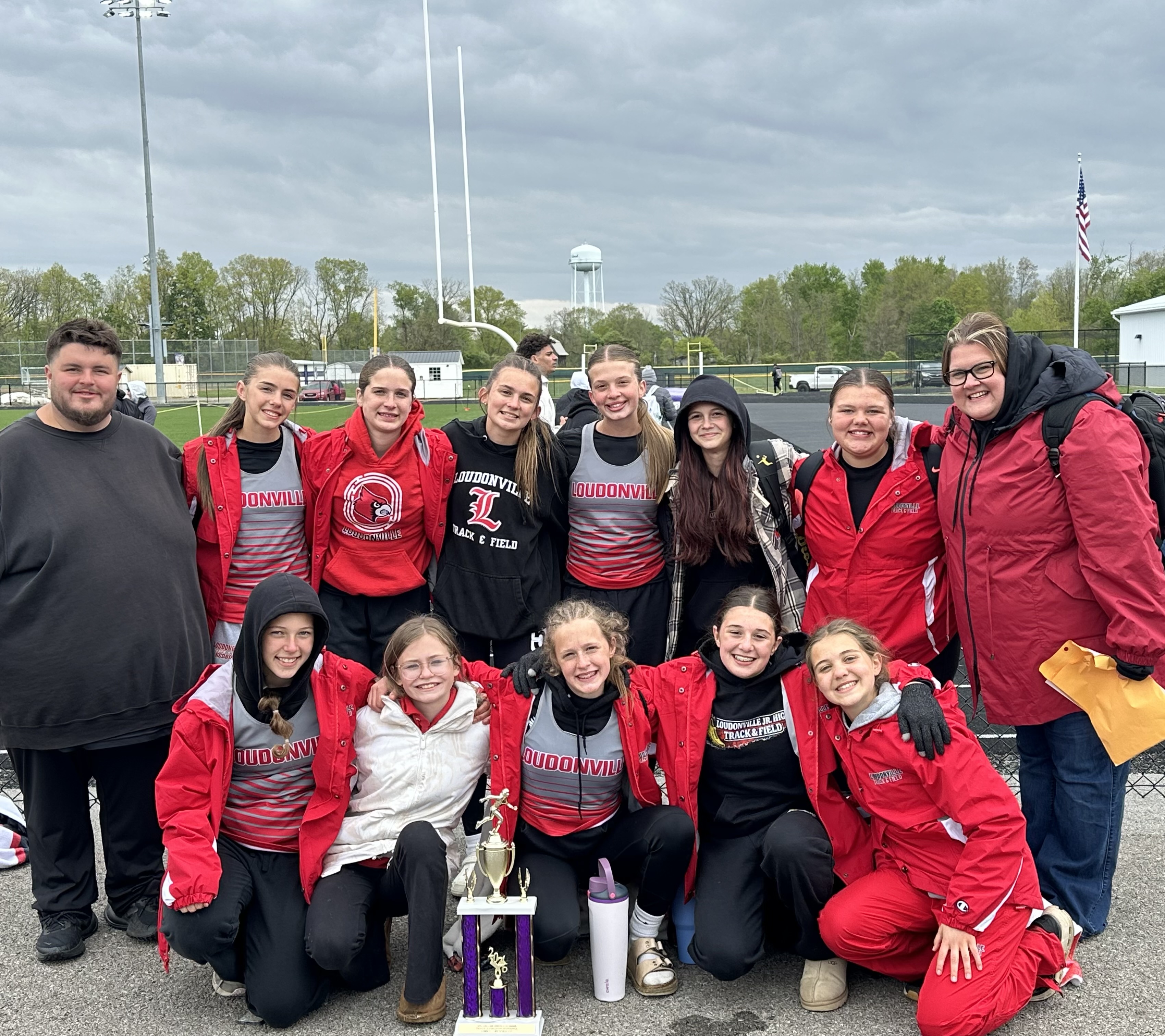JH Girls Track Team Places 2nd at Mount Gilead Invite