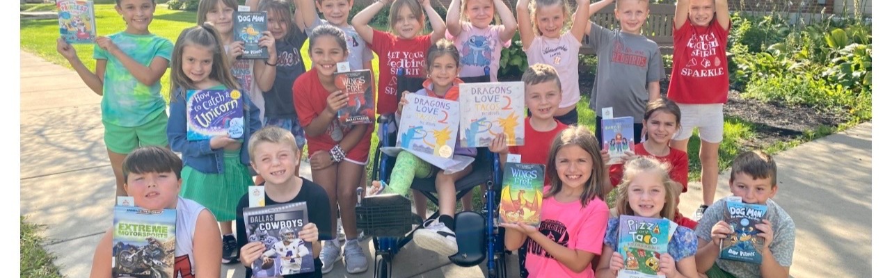 Students Enjoy Reading Books Outside