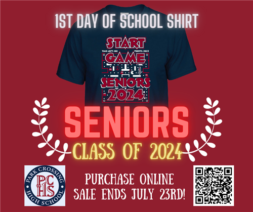 Class of 2024 Senior Information flyer 