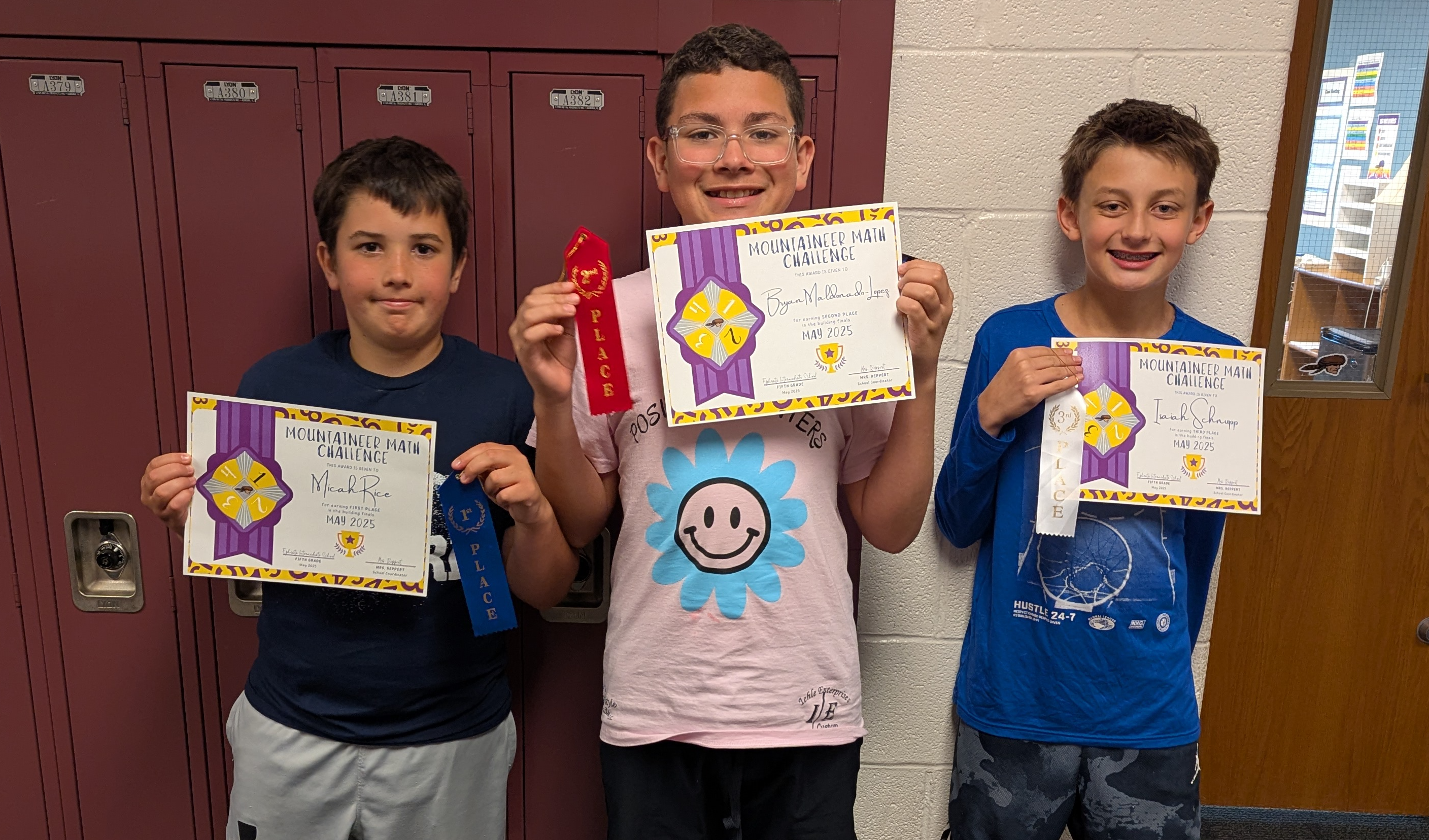 Math 24 winners