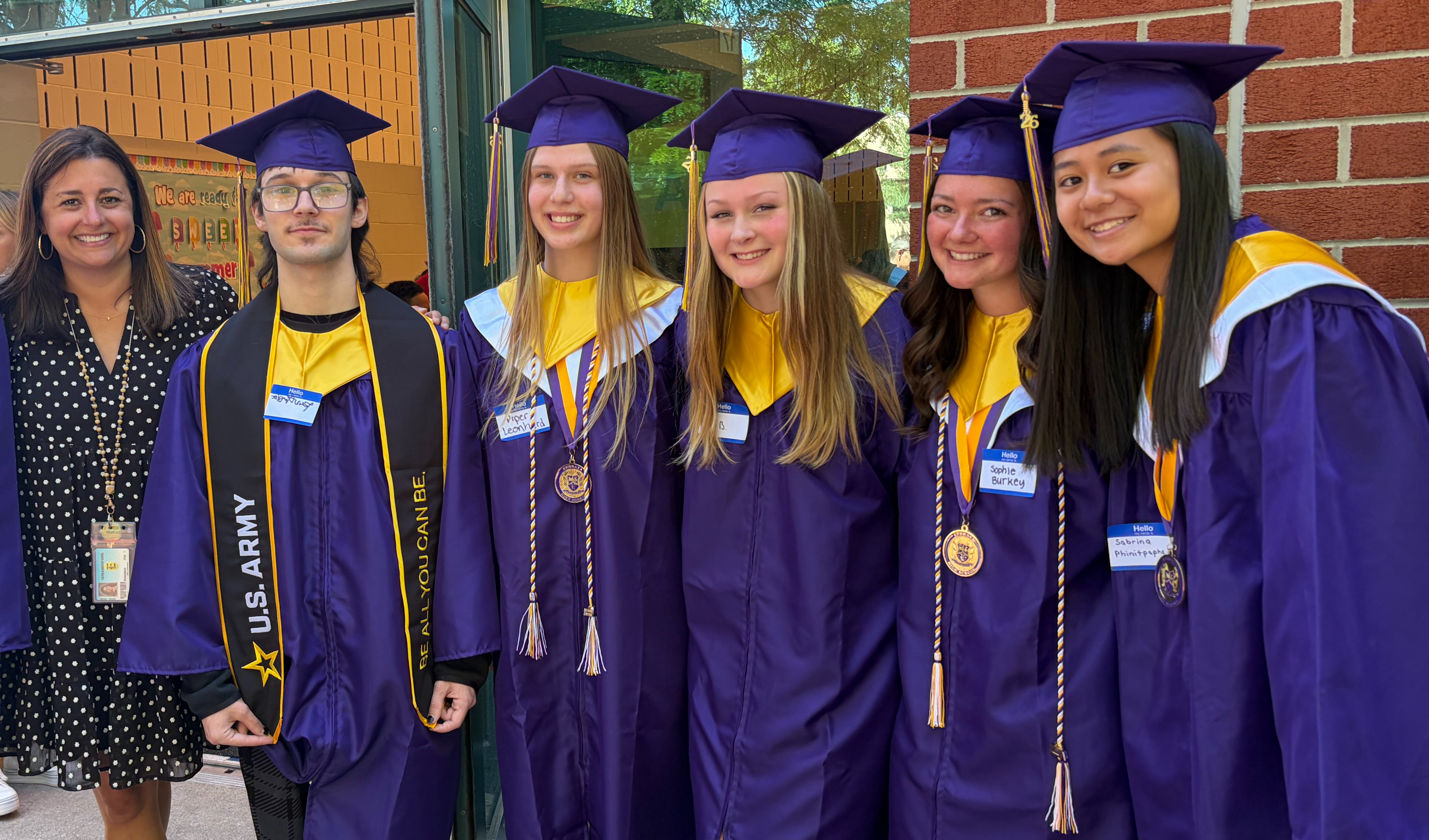 EHS Grads at Fulton