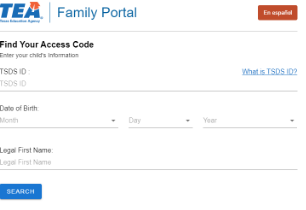 Find Your Access Code Screenshot