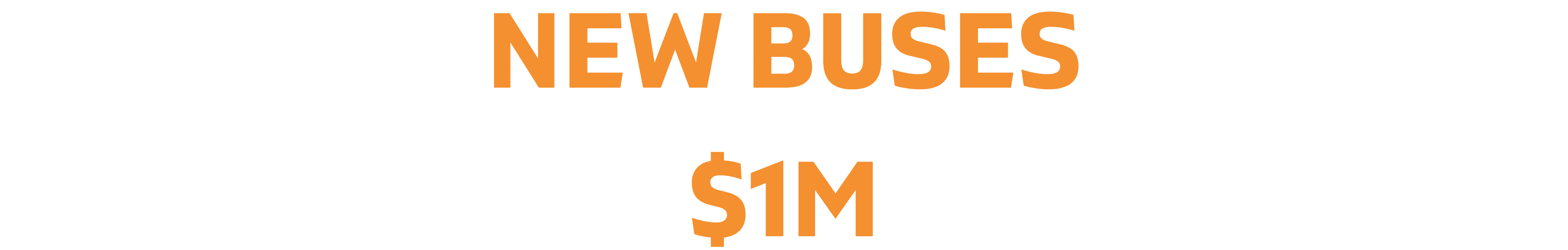 New Buses $1M