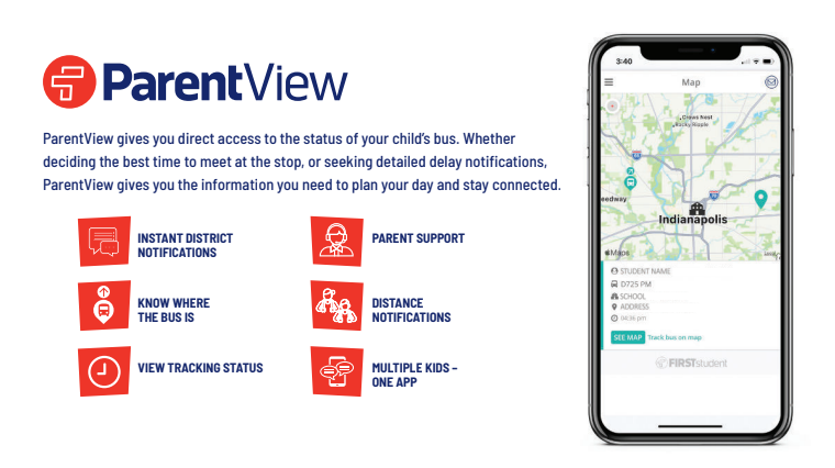 First View bus app image