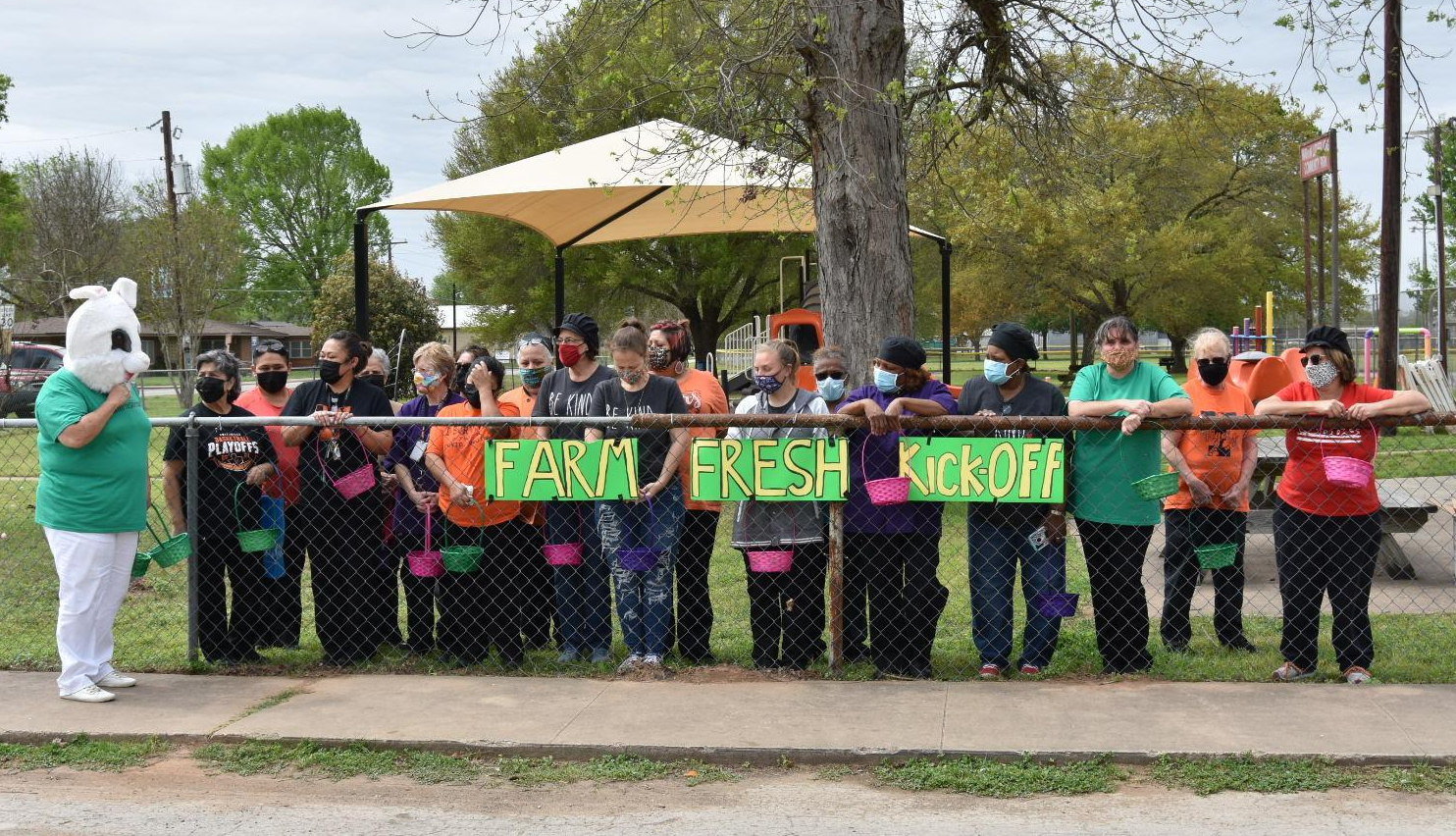 Farm Fresh Challenge Kick-off Easter EGG hunt