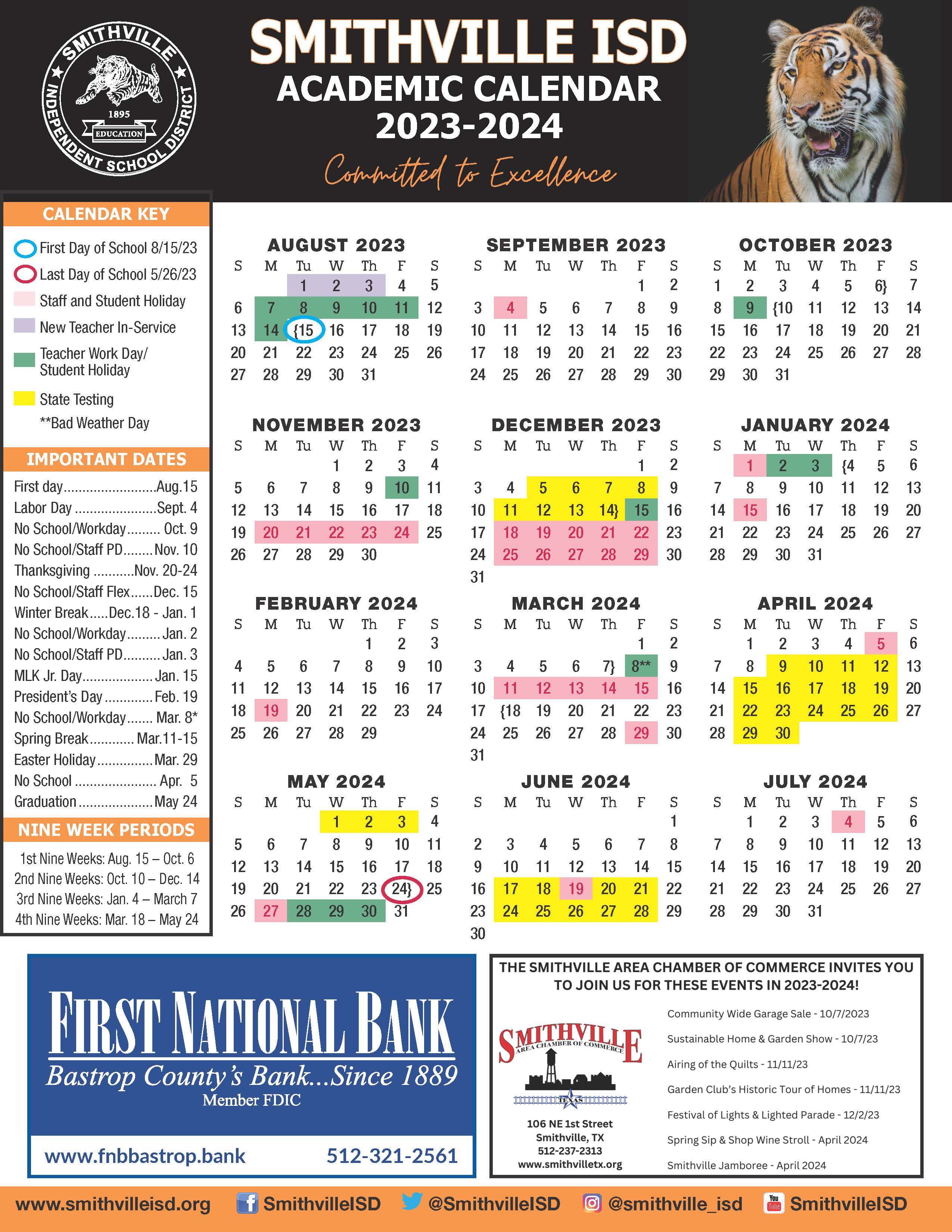Page 1 - academic calendar