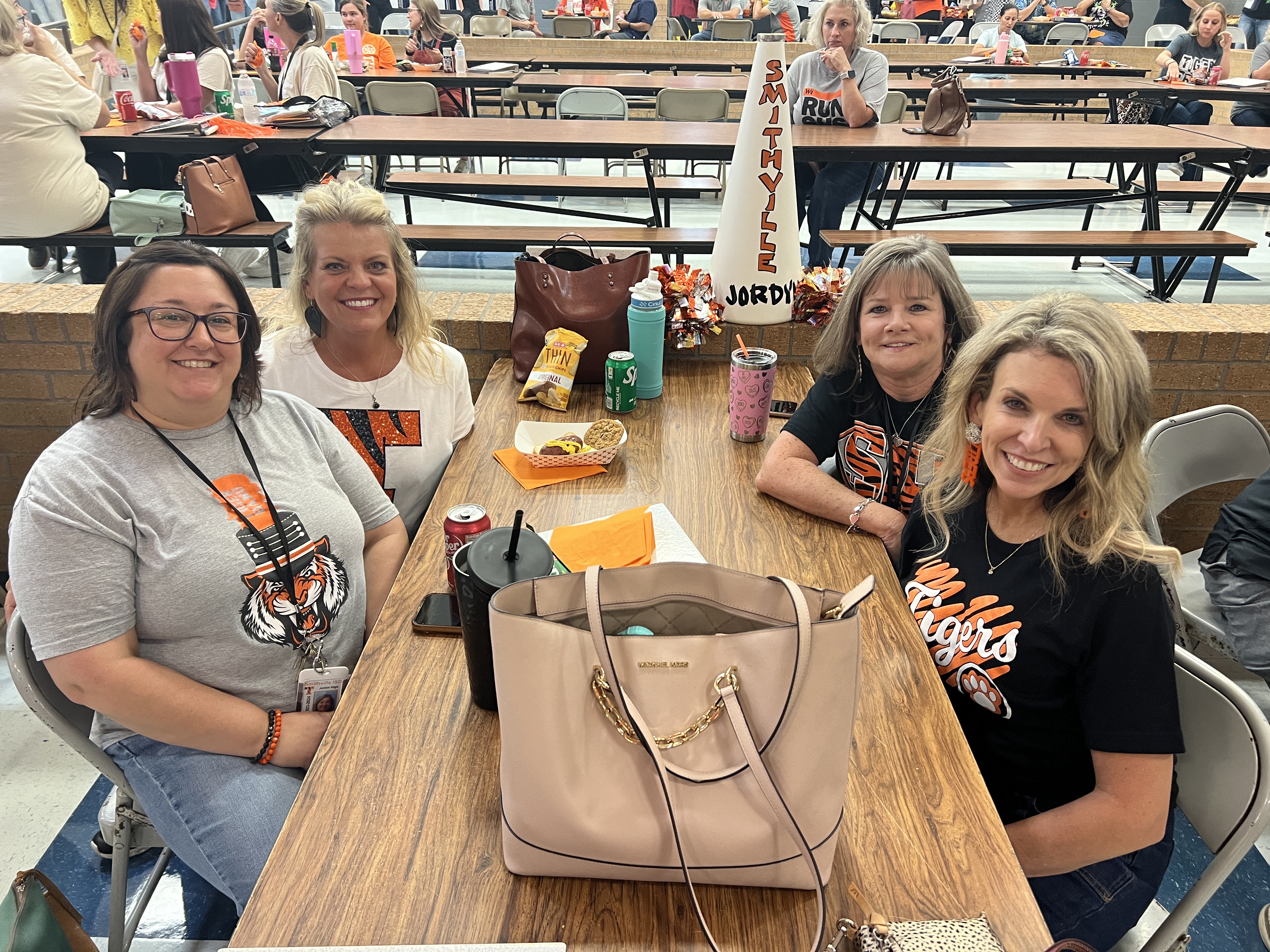 teachers at breakfast