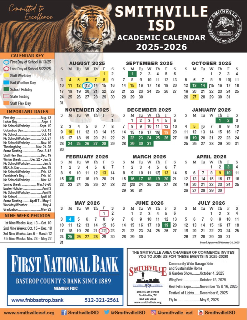 25-26 academic calendar