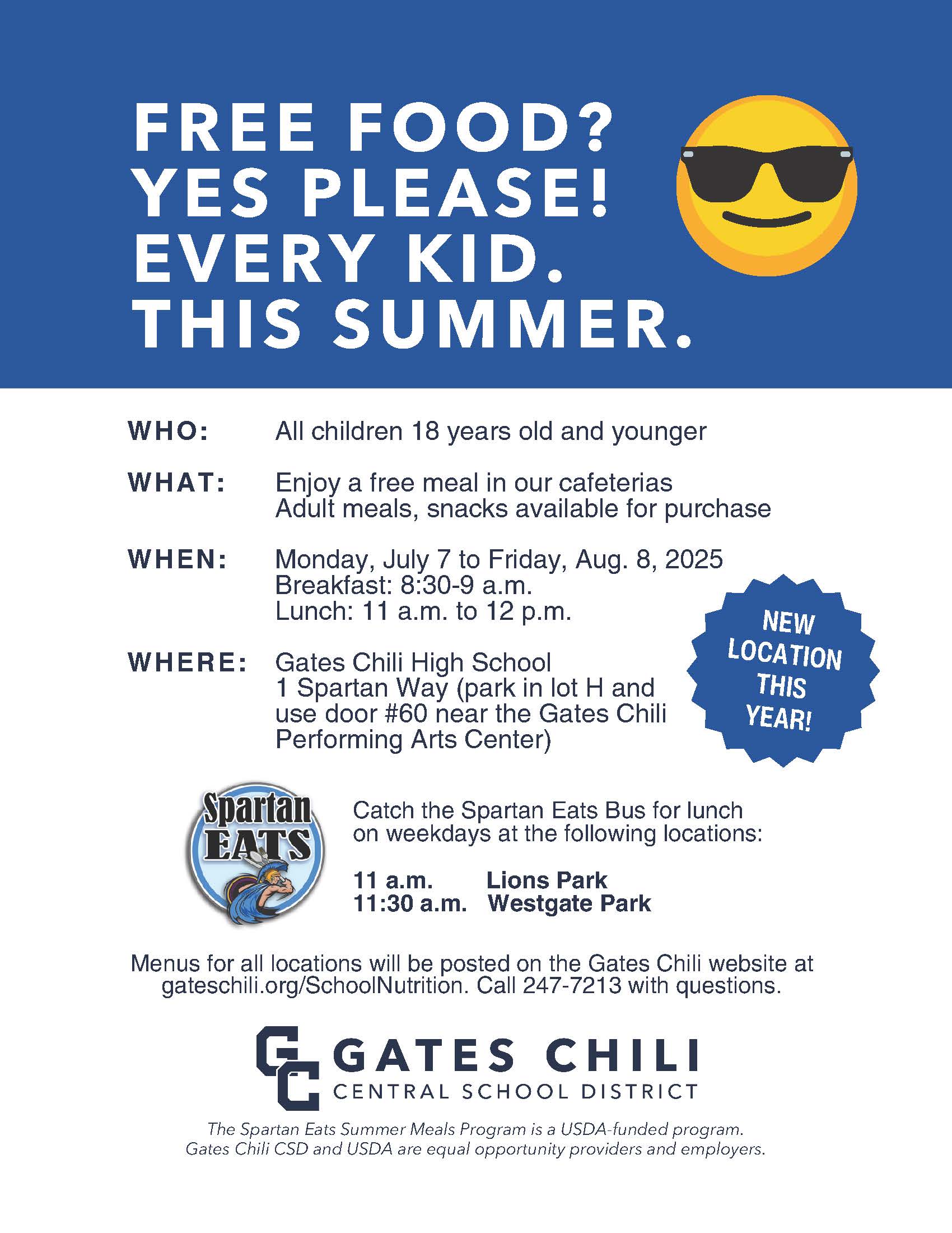 Gates Summer Meals