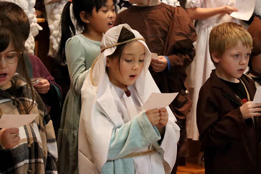 Holy Family Catholic School - Students performing Christmas concert