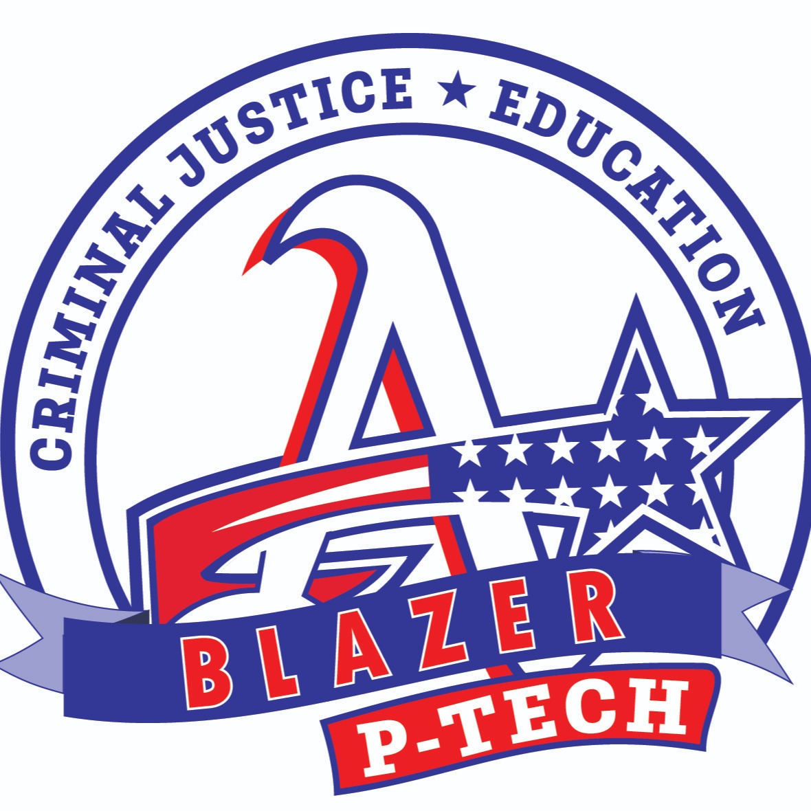Americas High School Blazers P-TECH logo