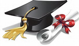graduation cap and diploma clip art