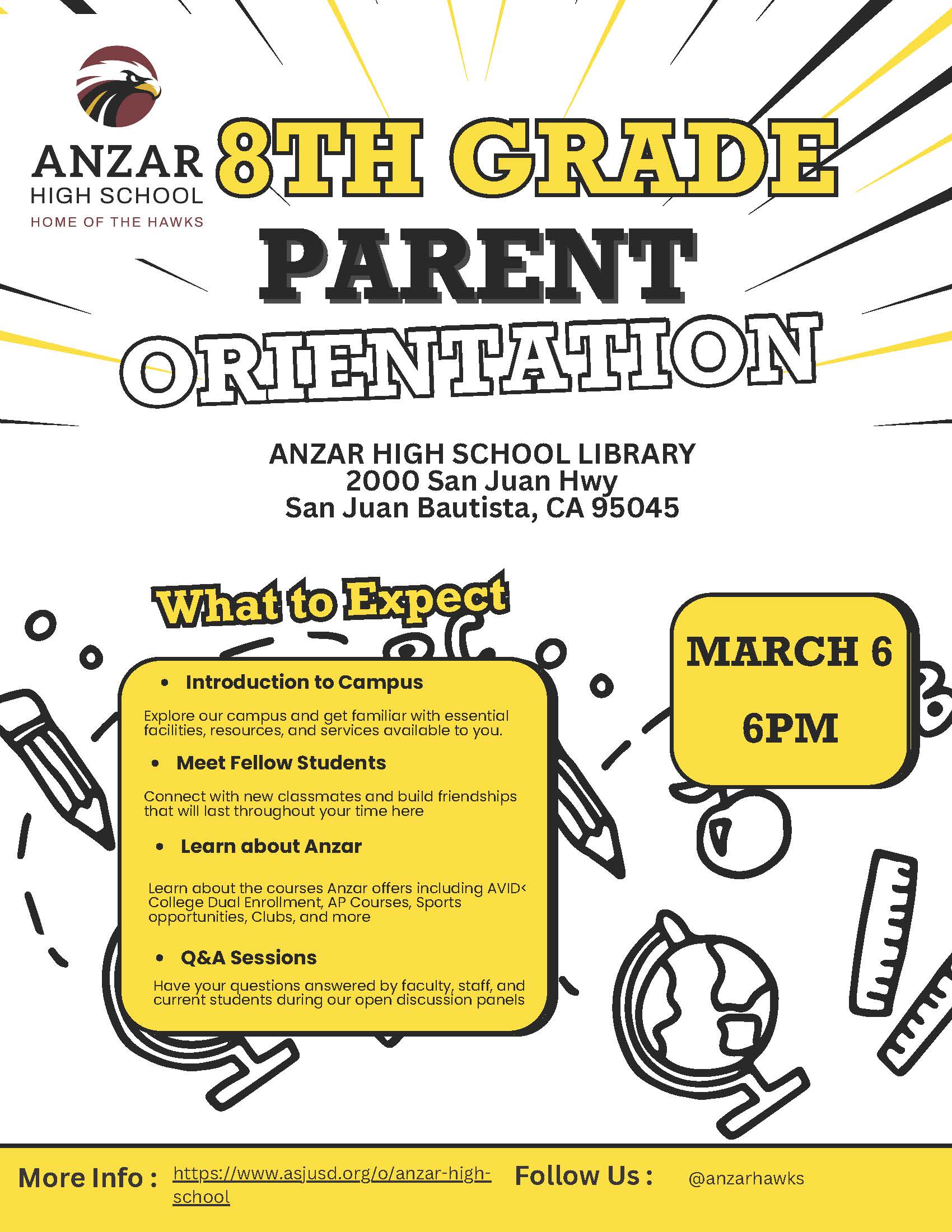 8th Grade Parent Orientation