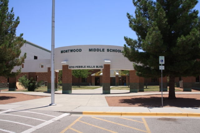 Montwood Middle School building