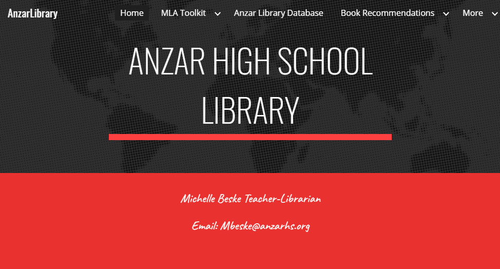 Anzar High School Library