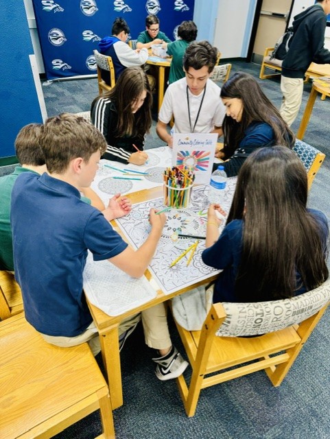 Community Coloring Table