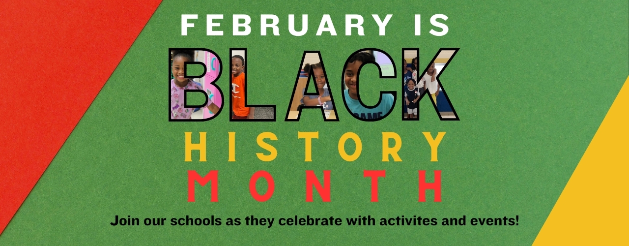 banner for Black History Month