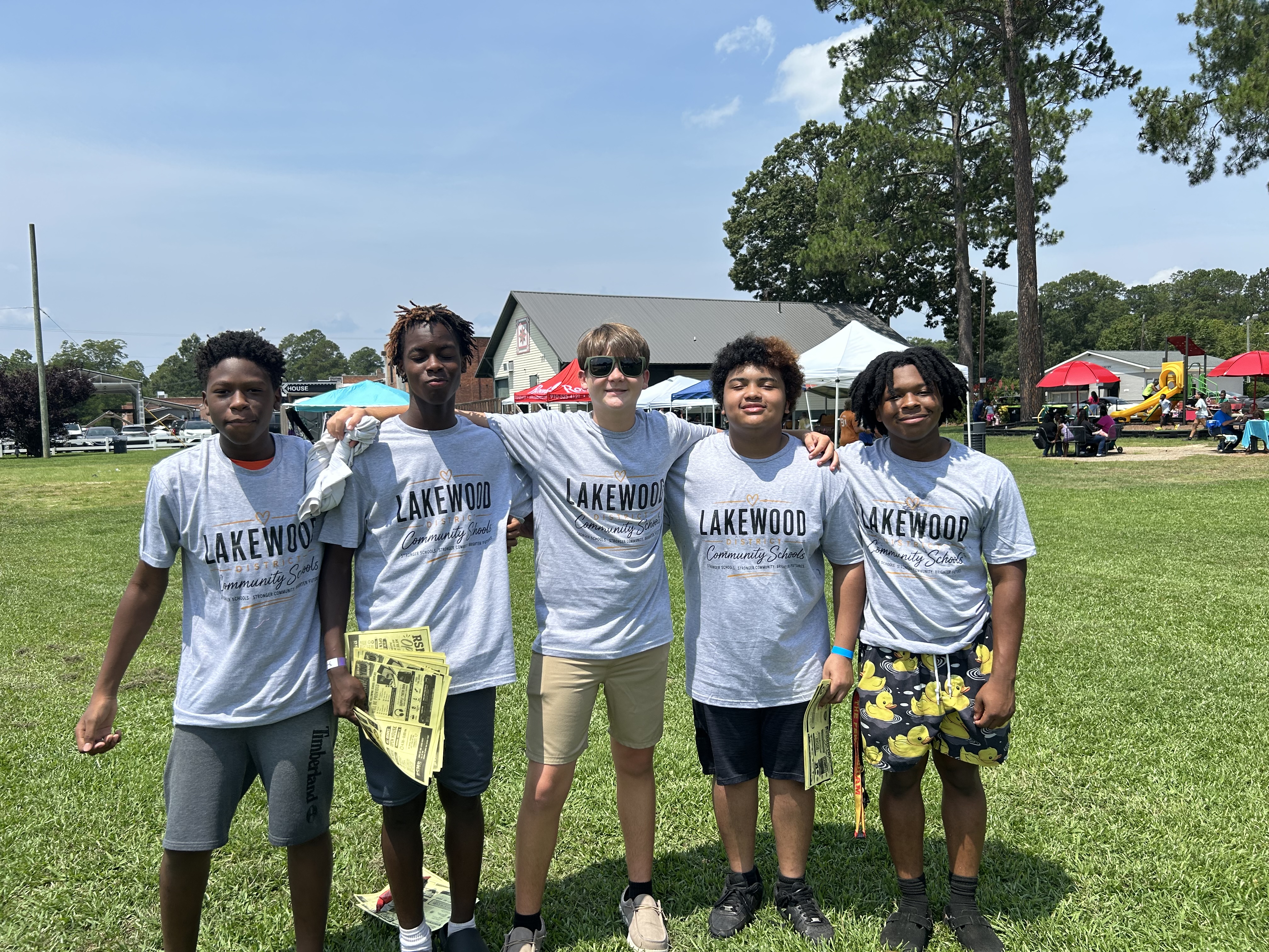 Community Schools Cook-Out Volunteers