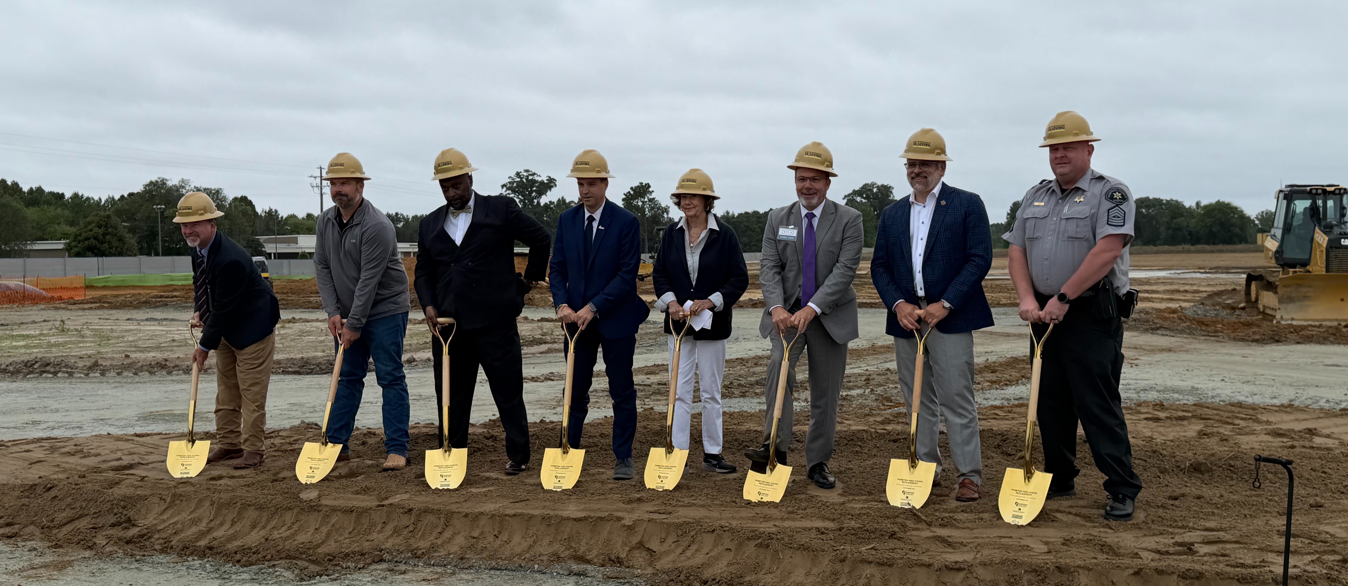 SCS Board HHS Groundbreaking