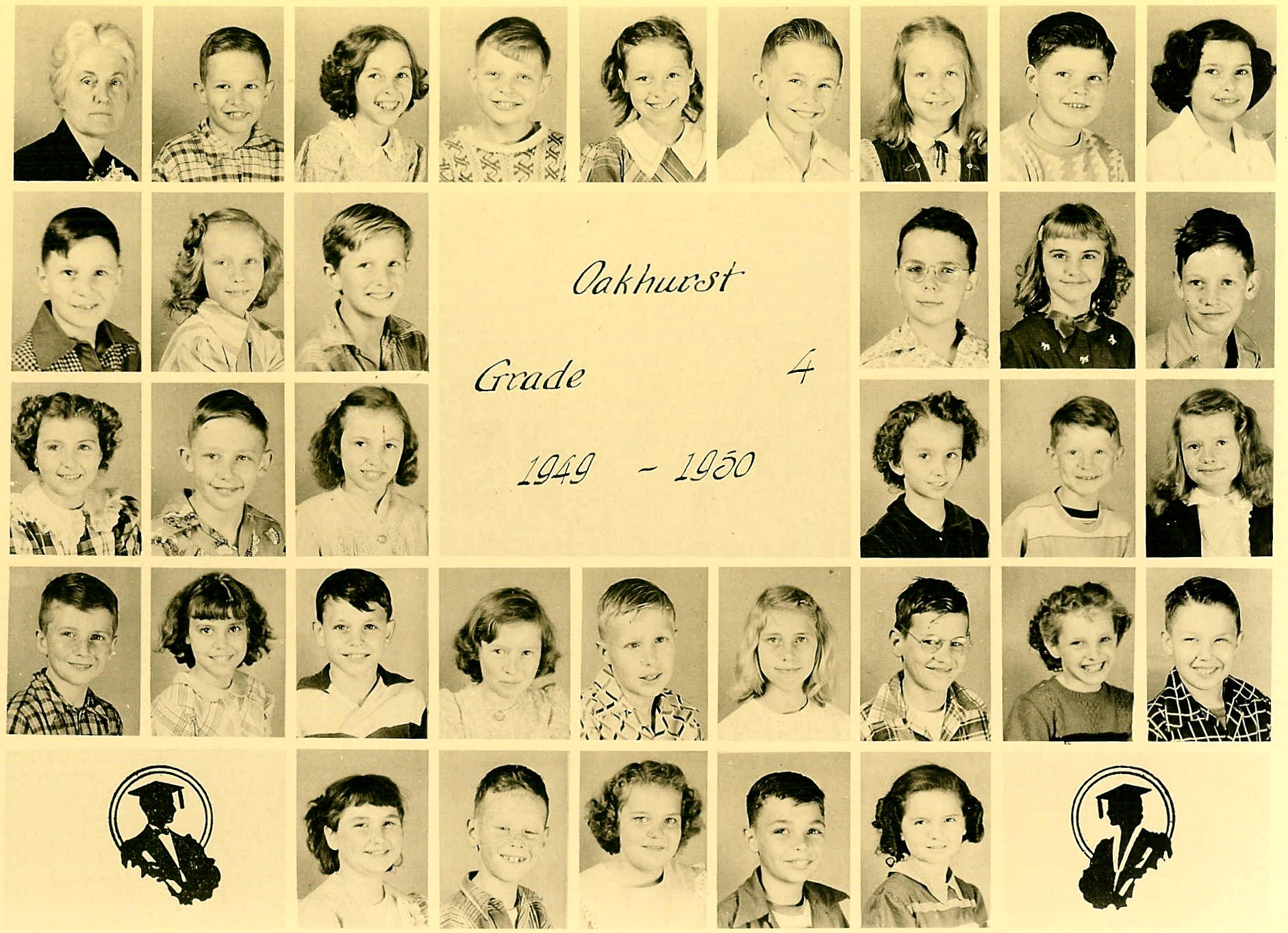 Oakhurst's 4th grade class, 1949-50, HERE.