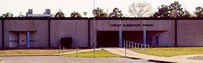 Chicot school building photo