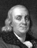 Benjamin Franklin painting