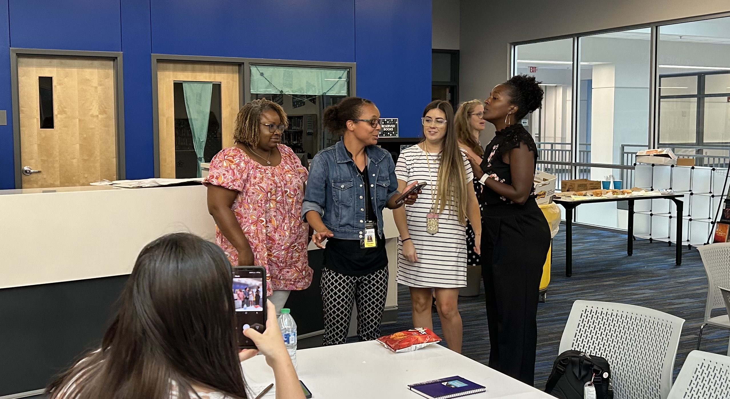 Residency Pilot participants from UALR participate in an icebreaker activity.